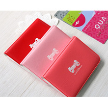 Cute bow 12 bank card pack bag ladies documents card package name business card holder bank credit cards wallet bag