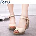 2015 100% Brand Original Genuine Leather Knee High Gladiator Sandals