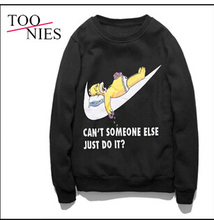 2015 Autumn and winter New fashion women long sleeve fleece printed hoodies casual loose sweatshirt women