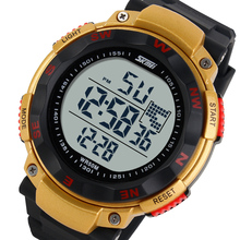 Nuevos hombres reloj deportivo reloj LED Digital marca militar relojes moda Digital vestido de pulsera Casual
