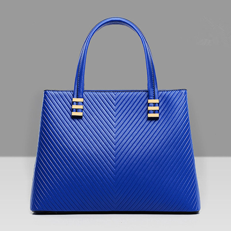High Quality Genuine Leather Women Handbags New Arrival  V Briefcase Designer Messenger Bag Crossbody Shoulder Bags For Woman