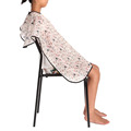 91 5X70cm Cartoon Child Hairdressing Cloth Wrap Cape Gown Hair Cutting Hairdresser Barbers Professional Salon Kid