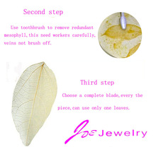 Cheap costume jewelry gold color alloy blade design pendant necklace 2015 new women really leaves necklace