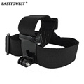 For Gopro Accessories Head Strap Adjustable Elastic Belt Mount For GoPro HD Hero 4 3 Xiaomi