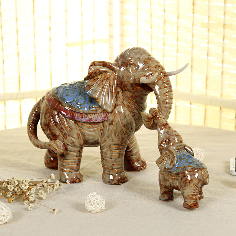 Online Buy Wholesale ceramic elephants from China ceramic elephants