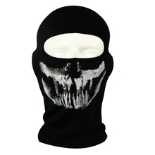 New Hot Sale Ghost Skull Mask Bandana Tactical CS Wargame Airsoft Training Windproof Breathable Mesh Fabric