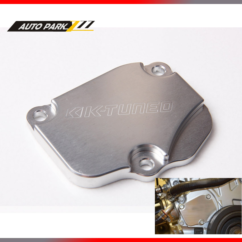 Billet Aluminum Tensioner Cover Plate K20 K24 engine RSX Civic TSX