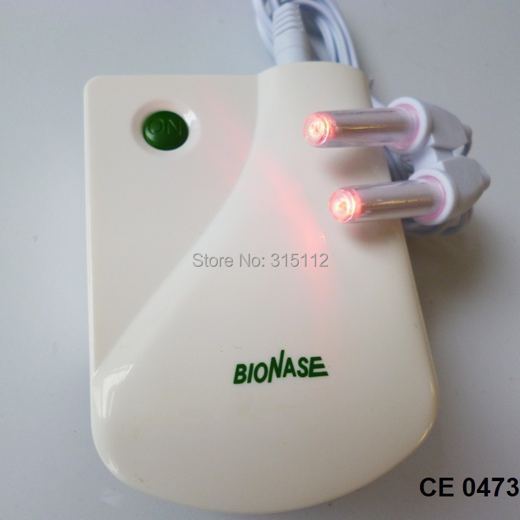 BioNase Nose Rhinitis Sinusitis treatment massager health care Hay fever Low Frequency Pulse Laser Rhinitis apparatus
