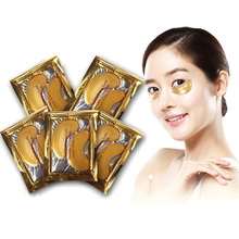 10pcs Gold Crystal collagen Eye Mask Hotsale eye patches 10pcs 5 pack M01264