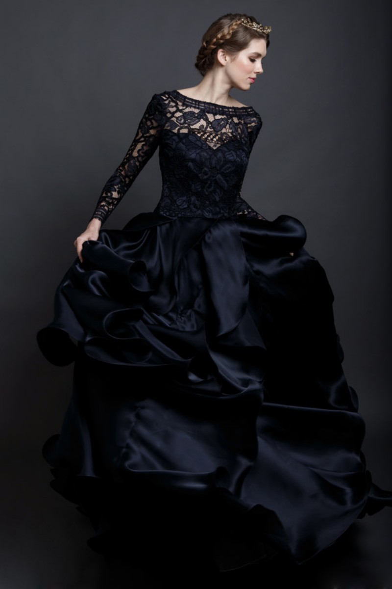 Black Dresses At Weddings