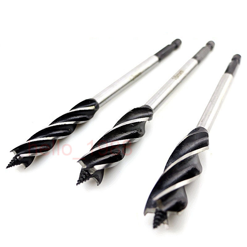 22mm Diameter 165mm Long Auger Drill Bit Carpenters Tool Spiral Wood Drills Twist Drill