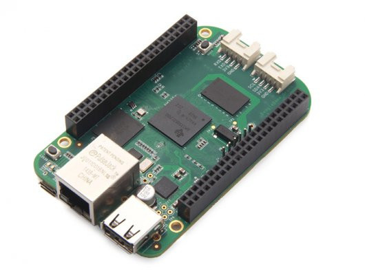 BeagleBone Green based on BeagleBone Black and added two Grove connectors updated to Micro USB host CE and FCC certified.1