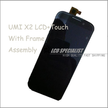 New Black 5″ Inch UMI X2 LCD Display+Touch Screen Digtizer Glass Sensor Panel Full Assembly For umi x2 VOTO X2 V5