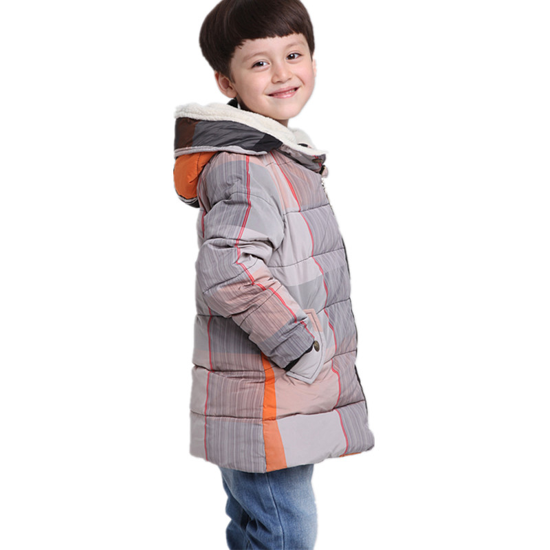 Boys Winter Coats Warm Hooded Down Jackets for Boys 2015 Winter 3 Colors Fashion boy jacket Kids Outerwear Children Clothes