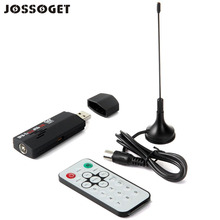 JOSSOGET High Quality TV Stick USB DVB-T SDR FM DAB TV Tuner Receiver Stick with R820T RTL2832U for Computer Drop Shipping