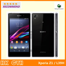 Original Refurbished Unlocked Sony Xperia Z1 L39H C6903 Cell Phone 16GB Quad-core 3G&4G GSM WIFI GPS 5.0” 20.7MP with Free Gift
