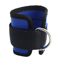 Ankle Strap D ring Thigh Leg Pulley Gym Weight Lifting Cable Attachment Shock absorbent Adjustable New