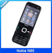Unlocked Original NOKIA N85 mobile phone Quad-band GPS 2.6 inch Amoled Screen FM radio 5.0MP Pix camera Free shipping in stock
