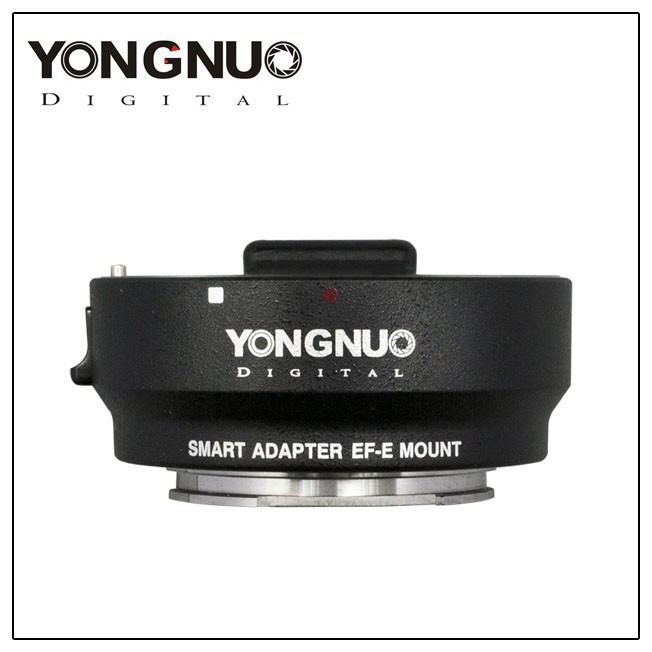 YONGNUO Smart Adapter EF-E Mount for Canon EF EF-S Lens to NEX E-Mount Adapter
