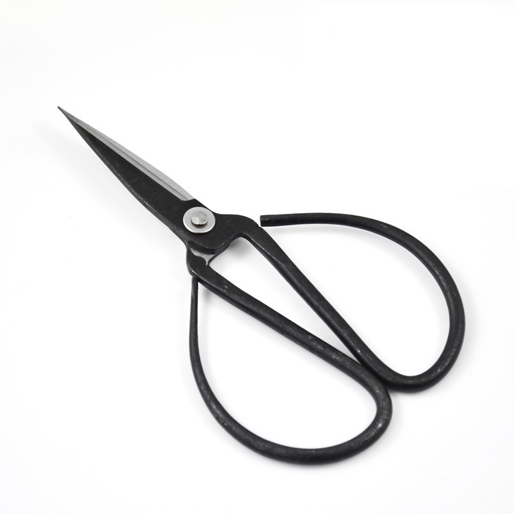 120PCS lot wholesale price wangwuquan 168mm overall length forged carbon steel traditional househol scissors gardening trimmer