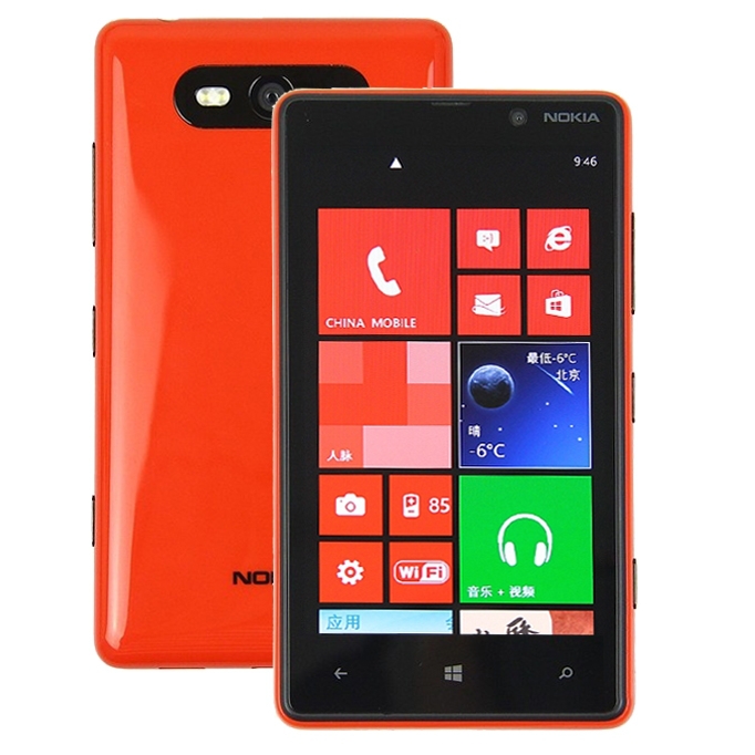 Refurbished Original Nokia Lumia 820 Unlocked Smartphones Windows Phone Cell Phone 8GB ROM 4G LTE Network