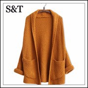 Long-Sweaters-2015-Women-Fashion-Autumn-Winter-Cardigans-Women-Sweater-Pocket-Batwing-Sleeve-Thick-Casual-Knitted