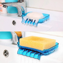 3 colors 2x Hot Sale Plastic Waterfall Drain Bathroom Soap Dish font b Kitchen b font