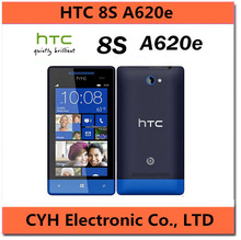 HTC Windows Phone 8S A620e Original Unlocked Cell phone Win8 3G GPS WIFI 4.0”TouchScreen 5MP camera Free Shipping