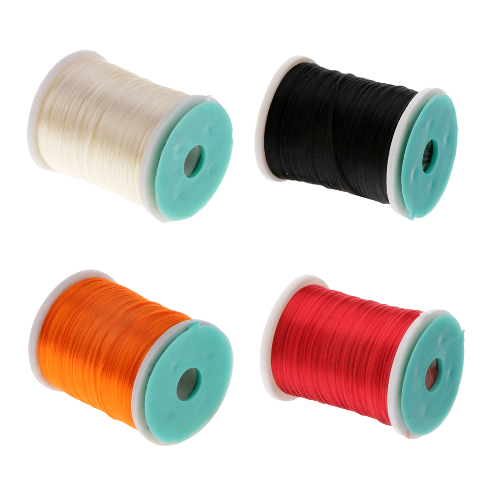 MagiDeal 2pcs 210 Denier Fly Tying Threads Material Fly Fishing Thread 250m