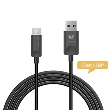 Old Shark 1.8M Micro USB Cable V8 5P Mobile Phone Charging Cord 2.0 Data sync Charger Cable for Samsung galaxy Android Phones