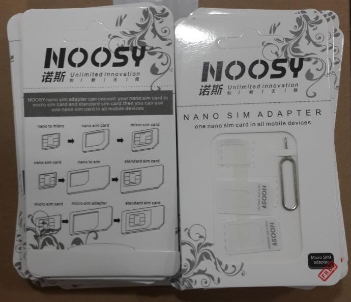 500  4  1 Nano SIM   Noosy SIM   iPhone5 5S 4S  