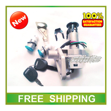 GY6-150 ignition key switch lock key seat lock rear box lock key R5 R9 gy6 scooter 125cc 150cc accessories free shipping