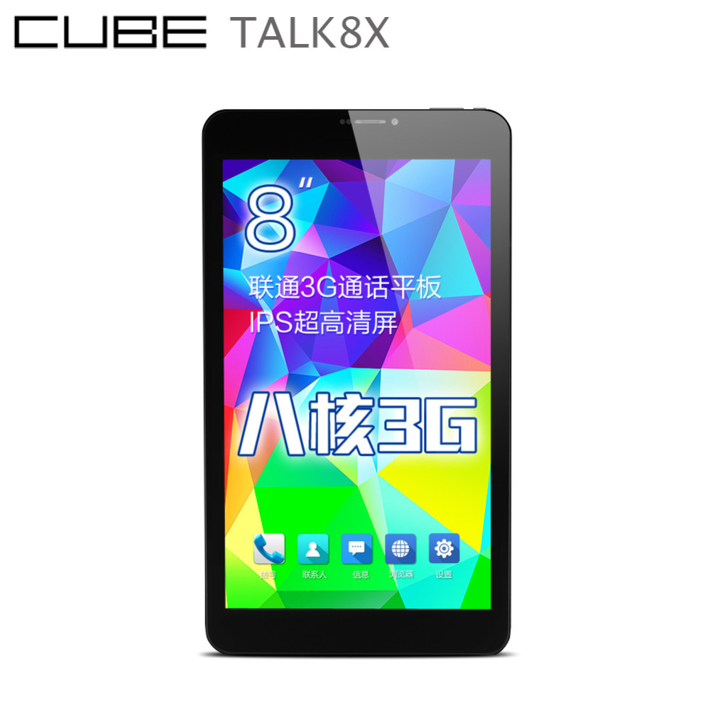 Original Cube Tablet PC Talk8X Talk 8X Phone Call Android Tblet MTK8392 Octa Core IPS Dual