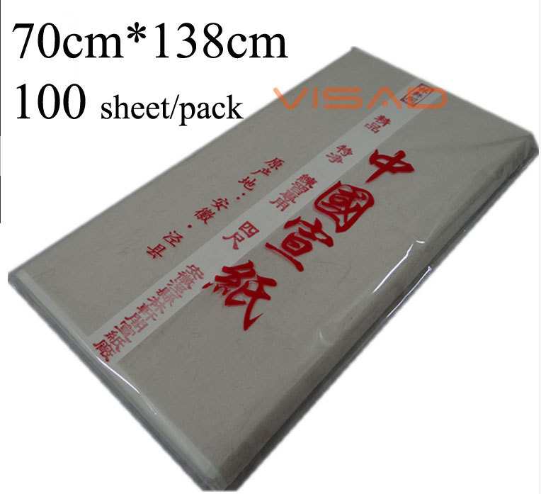 Chinese Xuan paper,70*138 cm Rice Paper for Painting and Calligraphy,White Painting Paper