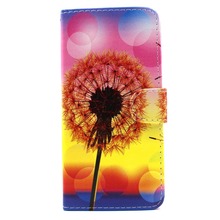 Luxury Painting Leather Case for iPhone6 plus Mobile Phone Bag Stand Wallet Cases Back Cover