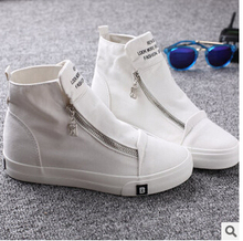 Free Shipping 2015 fashion Women Canvas Shoes Classic low/high style flat shoes brand Canvas shoes