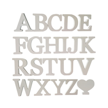 2016 new diy wall stickers 3d sticker creative decoration wedding gift love letters decorative Alphabet wall decor free shipping