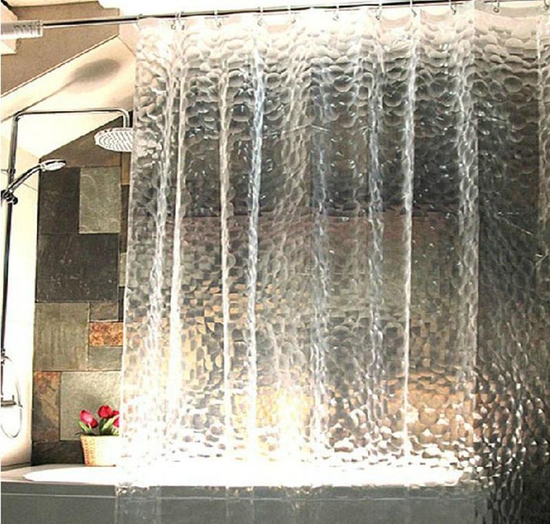 1Pcs 180*180cm 3D Water Effect Cube Design Water Resistance Bathing Shower Curtain Fabric EVA Waterproof Home Bathroom Curtains 1Pcs 180*180cm 3D Water Effect Cube Design Water Resistance Bathing Shower Curtain Fabric EVA Waterproof Home Bathroom Curtains