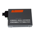 Free Shipping Gigabit Fiber Optical Media Converter 1000Mbps Multi Mode Duplex SC Port 2KM External Power