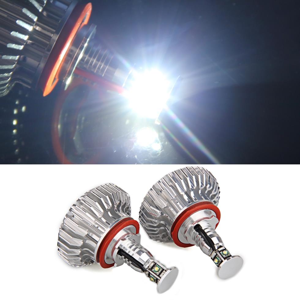2 Sets H8 4 CREE R3 LED Angel Eyes Light Lamp for BMW E82 E87 E92