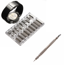 Watch repair set 360Pcs 8-25mm Stainless Steel Watch Band Spring Bars + Strap Link Pins Remover Repair Tool Watchmaker Set Kit