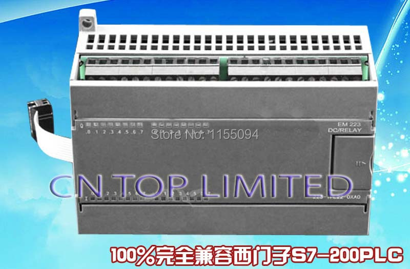 16input 16 relay output PLC switch expansion module EM223R-I16RQ16 fully replace S7-200 6ES7223-1PL22-0XA0 Support siemens host