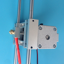 3D printer MK10 single nozzle extruder kit Makerbot 2 metal extruder Aluminum alloy X axis sliding