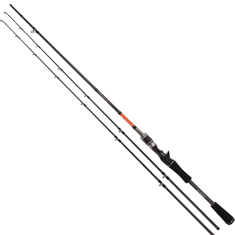 Trolinoya Brand 2.1m Casting Rod Double Two Tips M+ML Action Lure Fishing Rod 2 Sections Baitcasting Rods Tackles Pesca Cast Rod