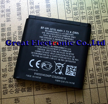 30PCS cellphone battery BP 6M BP6M rechargeable mobile phone battery for 6233 6288 9300 N93 N73