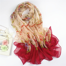 2016 Korean silk chiffon scarf wholesale Scarf Shawl spring sun beach new female long scarf in South Korea 7.30 7.30