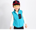 3 9Y Kids Boys Girls Soft Fleece Warmth Vests Outside Soft Fur Full Zipper Waistcoats for