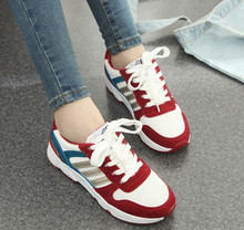 Size 35 40 New Fashion Shoes Woman High Quality Women Sneakers Breathable Lace Up Sport Shoes