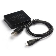 Beautiful Gitf 2016 New View HD HDMI Switch Splitter 1 Input to 2 Output 1x2 in
