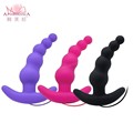 APHRODISIA anal plug vibrator Silicone anal beads Beads Vibrating Anal Butt Plug male sex toy vibromasseur